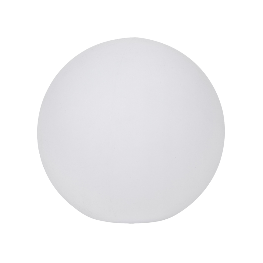 Εξωτερικό φωτιστικό STONO 1xE27/20W/230V Ø 50 εκ. IP65 λευκό