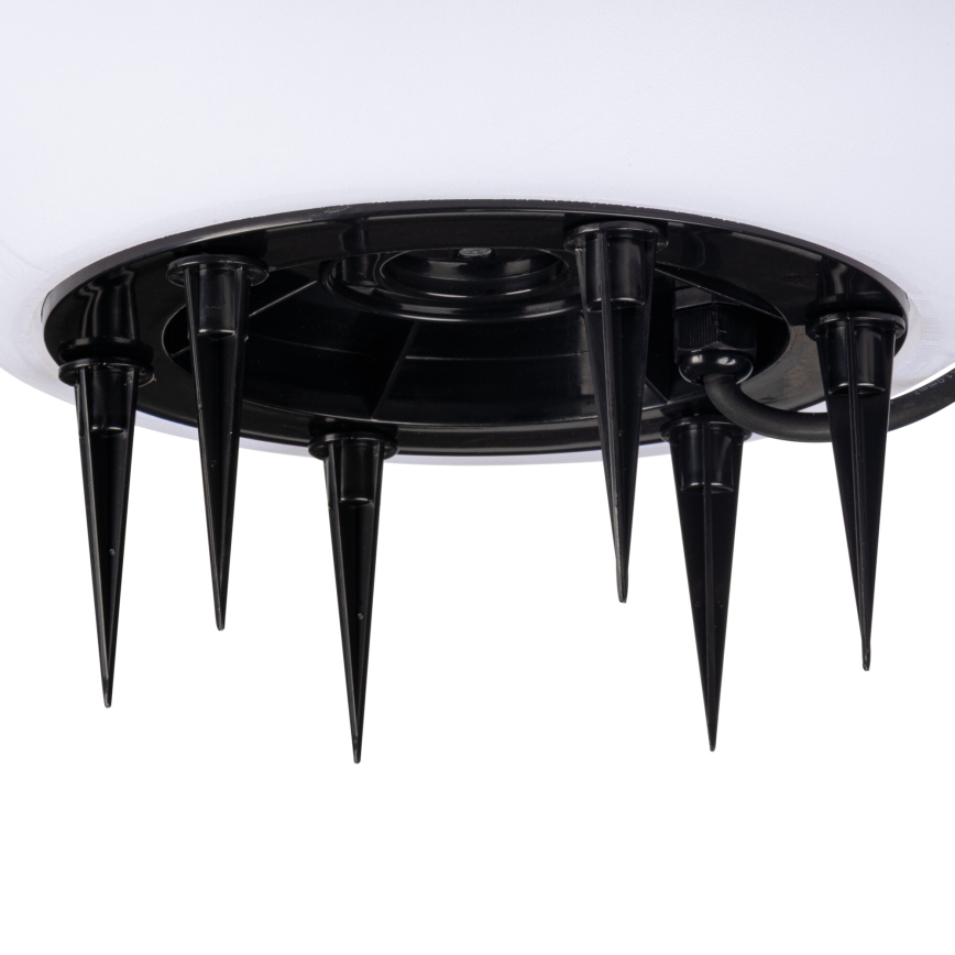 Εξωτερικό φωτιστικό STONO 1xE27/20W/230V Ø 50 εκ. IP65 λευκό