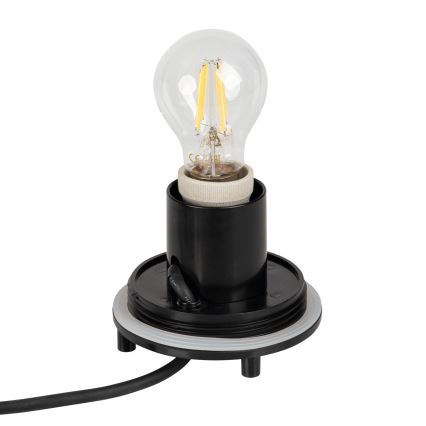 Εξωτερικό φωτιστικό STONO 1xE27/20W/230V pr. 40 cm IP65 μπεζ