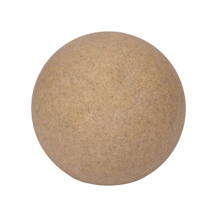 Εξωτερικό φωτιστικό STONO 1x E27/20W/230V, Ø 50 cm, IP65, μπεζ