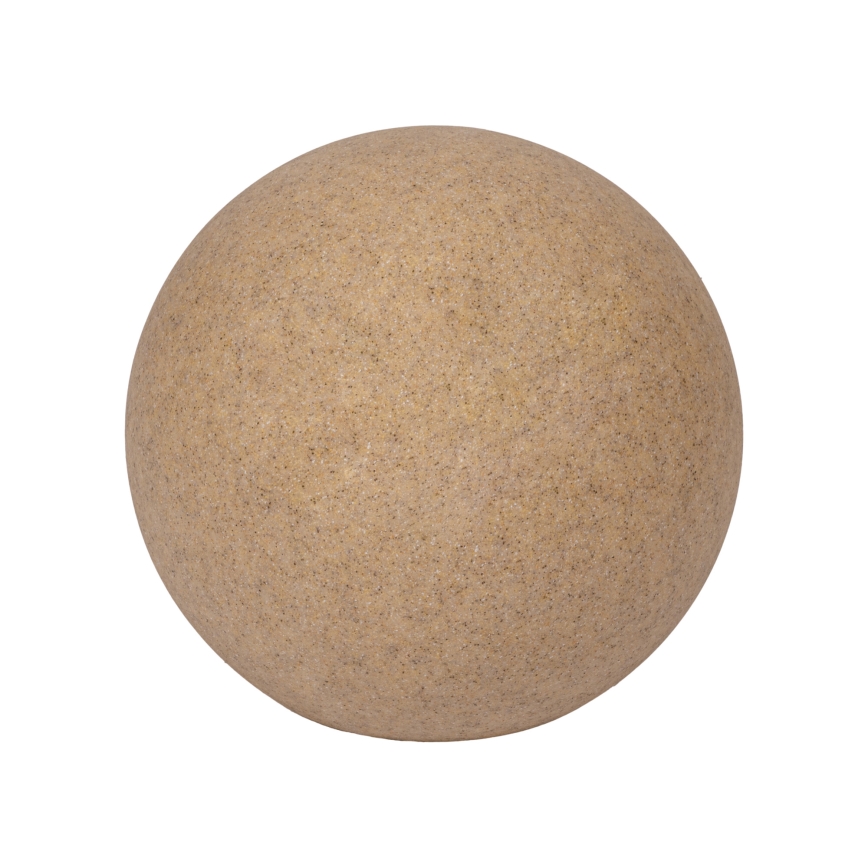 Εξωτερικό φωτιστικό STONO 1x E27/20W/230V, Ø 50 cm, IP65, μπεζ