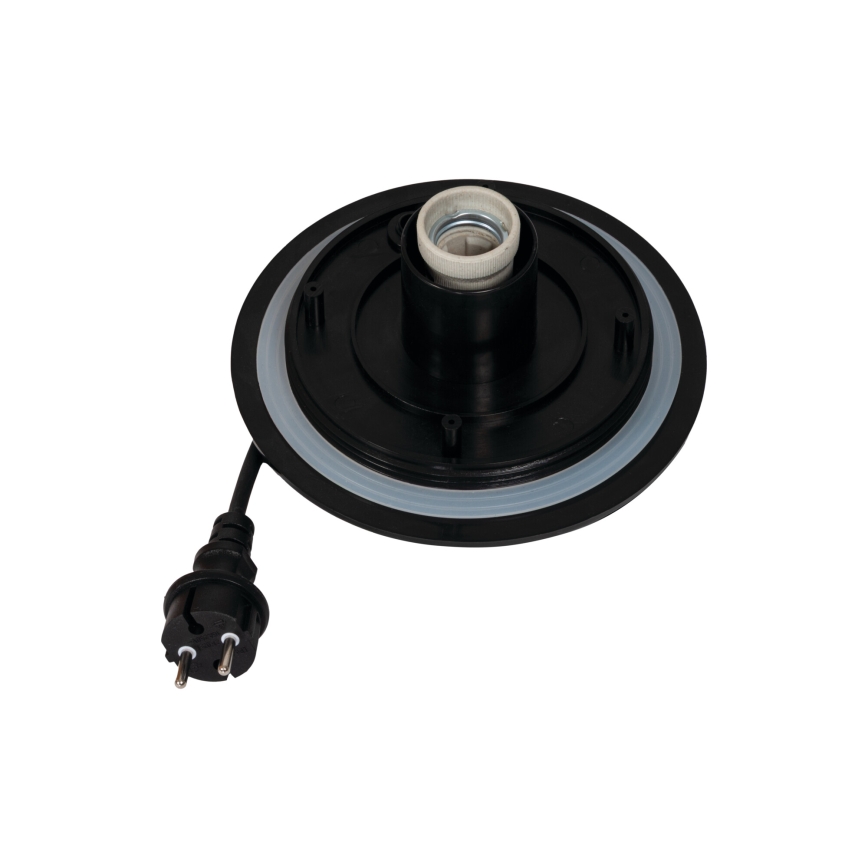 Εξωτερικό φωτιστικό STONO 1x E27/20W/230V, Ø 50 cm, IP65, μπεζ
