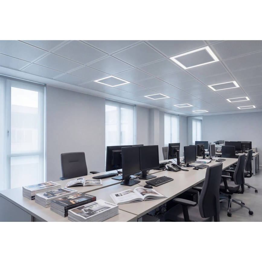 LED πλαίσιο για ψευδοροφή AVAR LED/32W/230V 3000/4000/6000K 60x60 cm UGR19