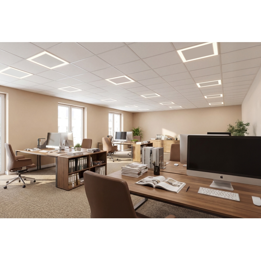 LED πλαίσιο για ψευδοροφή AVAR LED/32W/230V 3000/4000/6000K 60x60 cm UGR19