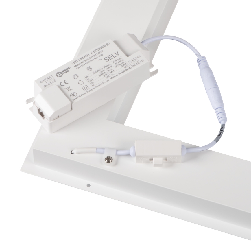LED πλαίσιο για ψευδοροφή AVAR LED/32W/230V 3000/4000/6000K 60x60 cm UGR19