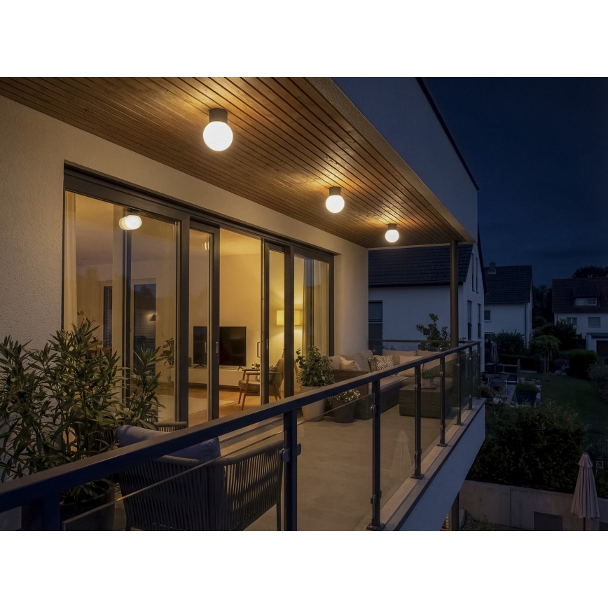 Εξωτερικό φωτιστικό σποτ STONO 1xE27/15W/230V IP65 ανθρακί