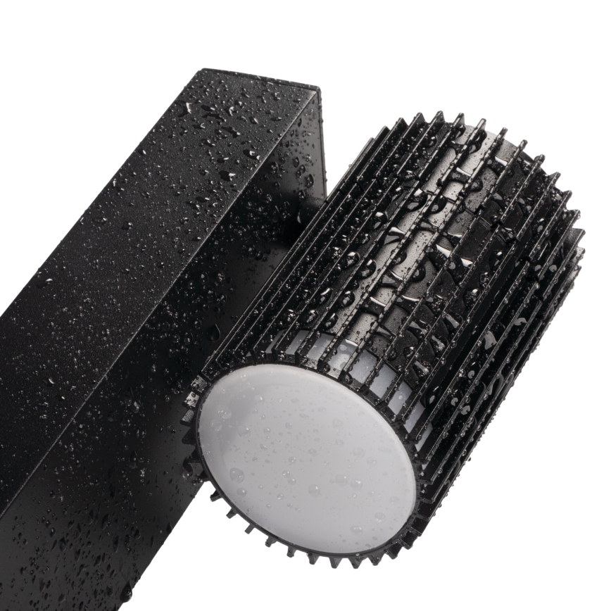 Εξωτερικό φωτιστικό RADILO 1xGU10/11W/230V 80 cm IP44 μαύρο
