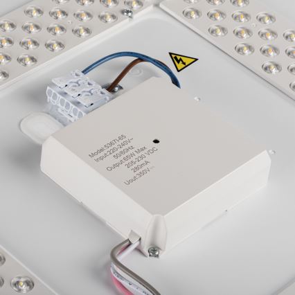 Ρυθμιζόμενο LED φωτιστικό οροφής LIXAN LED/65W/230V 3000-6500K διάμετρος 48,6 cm λευκό/μαύρο + τηλεχειριστήριο