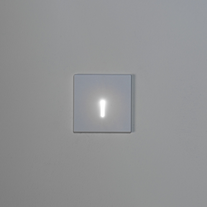 LED φωτιστικό σκάλας MAGNIK LED/1,7W/230V 2700/3300/3900/4600/5700K λευκό τετράγωνο