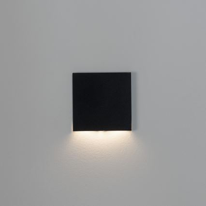 Φωτιστικό σκάλας LED MAGNIK LED/1,7W/230V 2700/3300/3900/4600/5700K μαύρο τετράγωνο