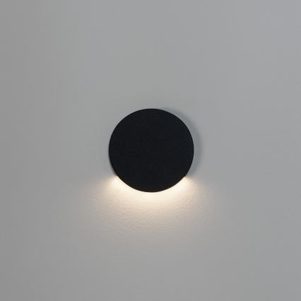 Φωτιστικό σκάλας MAGNIK LED/1,7W/230V 2700/3300/3900/4600/5700K μαύρο στρογγυλό