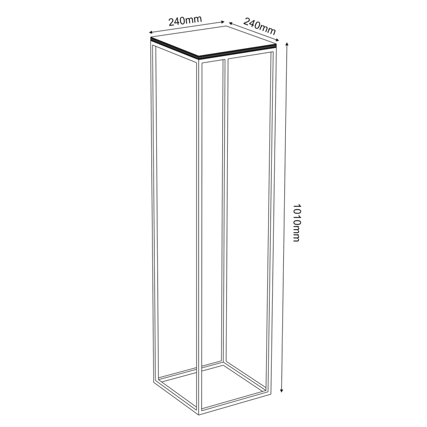 Κασπώ 100x24 cm λευκό