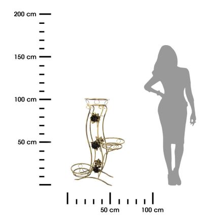 Κασπώ 100x70 cm χρυσό
