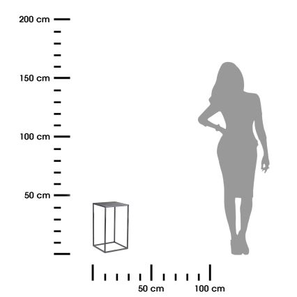 Κασπώ 40x24 cm ανθρακί