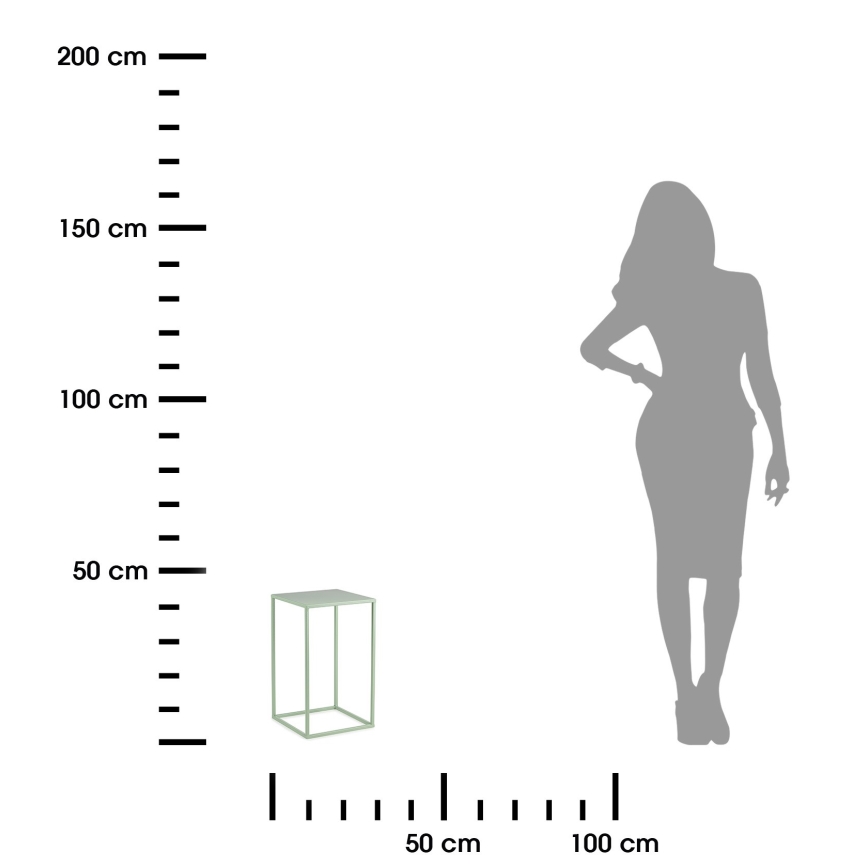 Κασπώ 40x24 cm ανοιχτό πράσινο