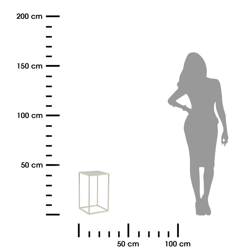 Κασπώ 40x24 cm κρεμ