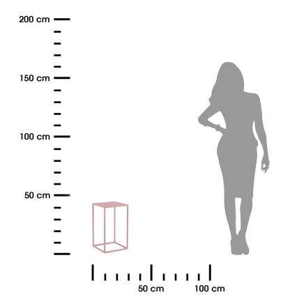 Κασπώ 40x24 cm ροζ