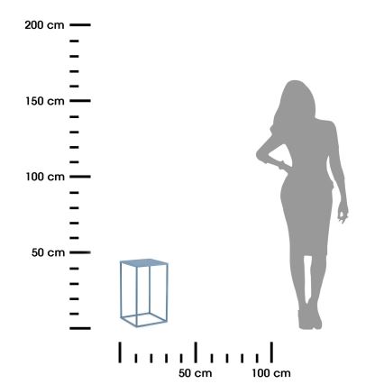 Κασπώ 40x24 cm μπλε