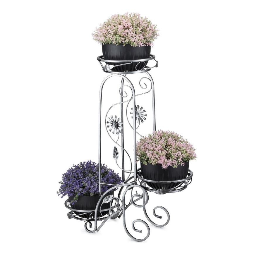 Κασπώ 88x65 cm ασημί