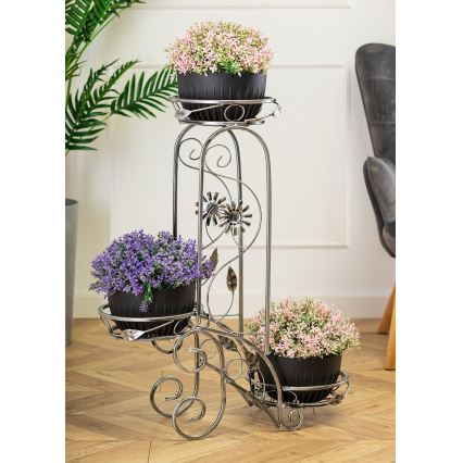 Κασπώ 88x65 cm ασημί