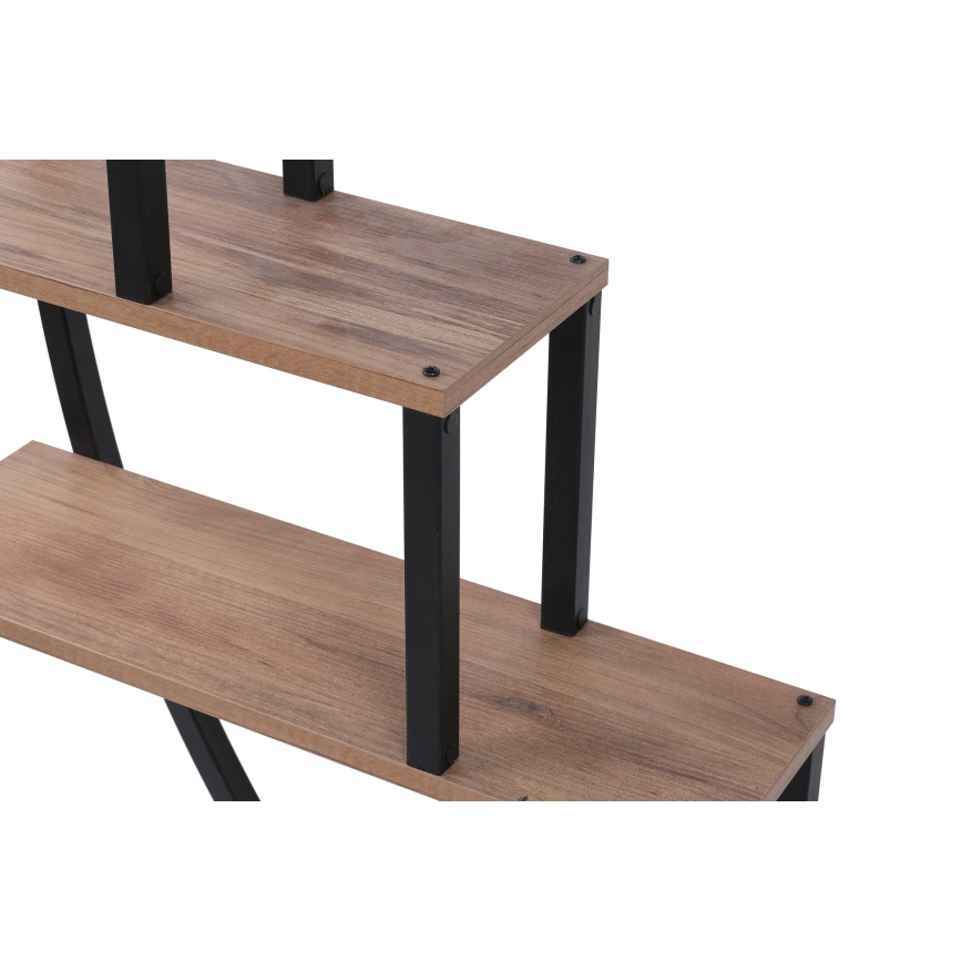 Κασπώ GARDEN 180x85 cm καφέ/μαύρο