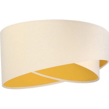 Καπέλο φωτιστικού universal GALAXY E27 διάμ. 45 εκ. κρεμ/χρυσό