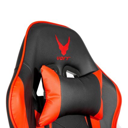 Καρέκλα gaming VARR Zolder μαύρο/κόκκινο