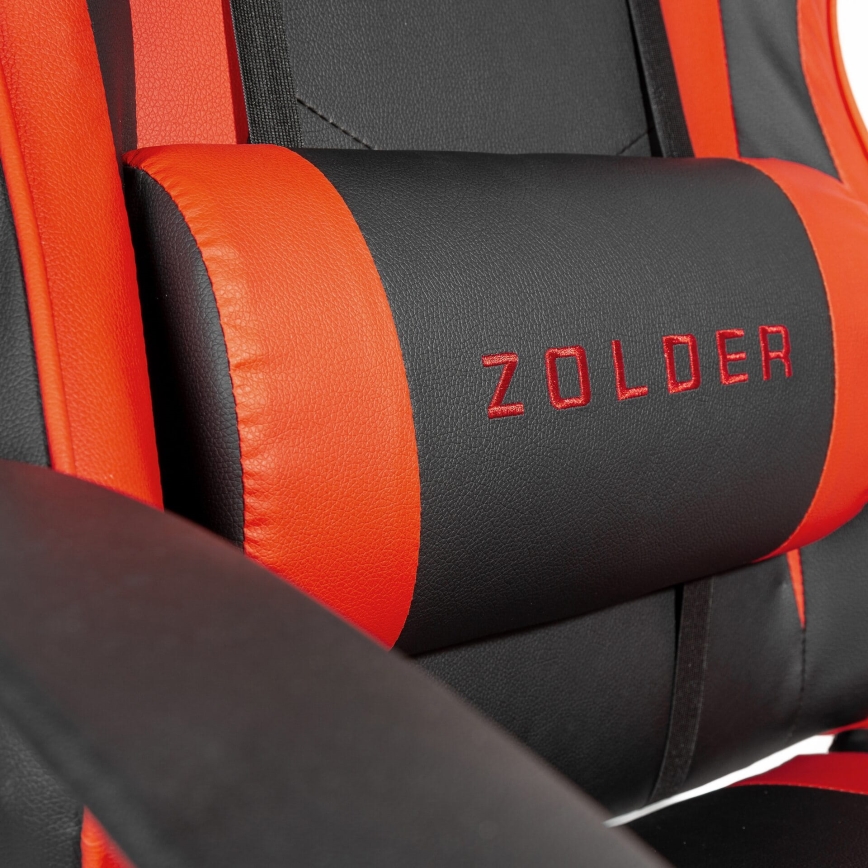 Καρέκλα gaming VARR Zolder μαύρο/κόκκινο