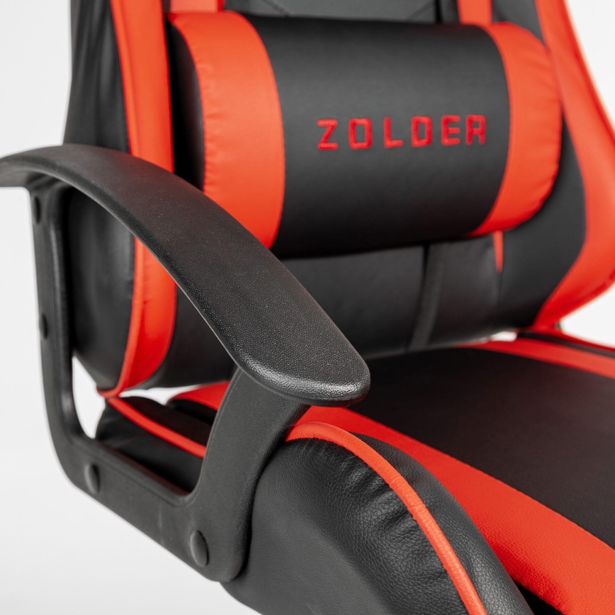 Καρέκλα gaming VARR Zolder μαύρο/κόκκινο