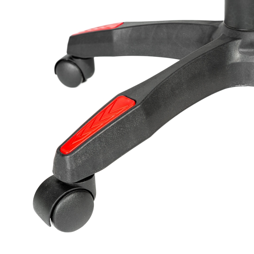 Καρέκλα gaming VARR Zolder μαύρο/κόκκινο