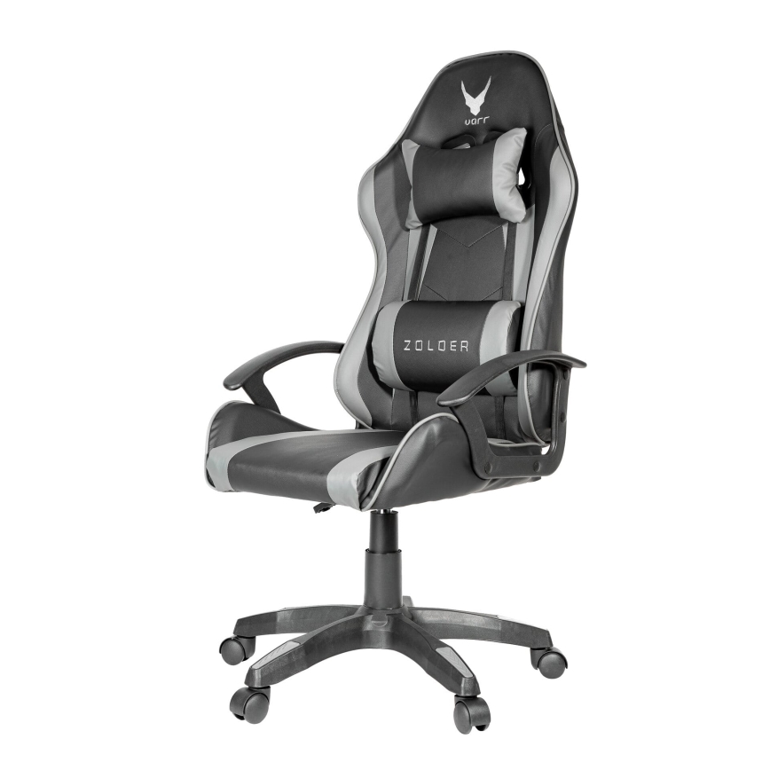 Καρέκλα gaming VARR Zolder μαύρο/γκρι