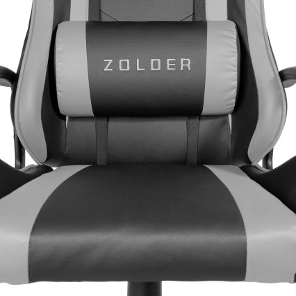 Καρέκλα gaming VARR Zolder μαύρο/γκρι