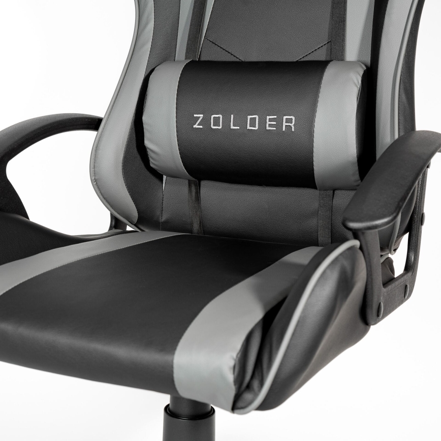 Καρέκλα gaming VARR Zolder μαύρο/γκρι