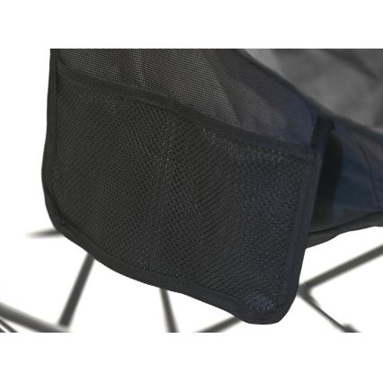 Καρέκλα κάμπινγκ πτυσσόμενη γκρι