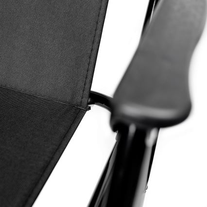 Καρέκλα κάμπινγκ πτυσσόμενη μαύρο