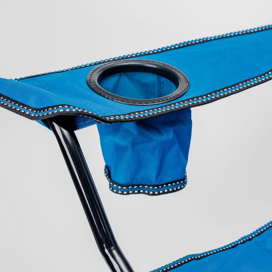 Καρέκλα κάμπινγκ πτυσσόμενη μπλε