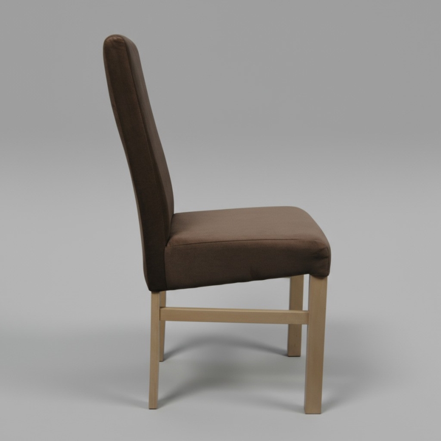 Καρέκλα τραπεζαρίας ALISON καφέ/οξιά