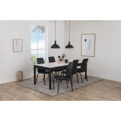 Καρέκλα τραπεζαρίας AMAL 1 τμχ μαύρο