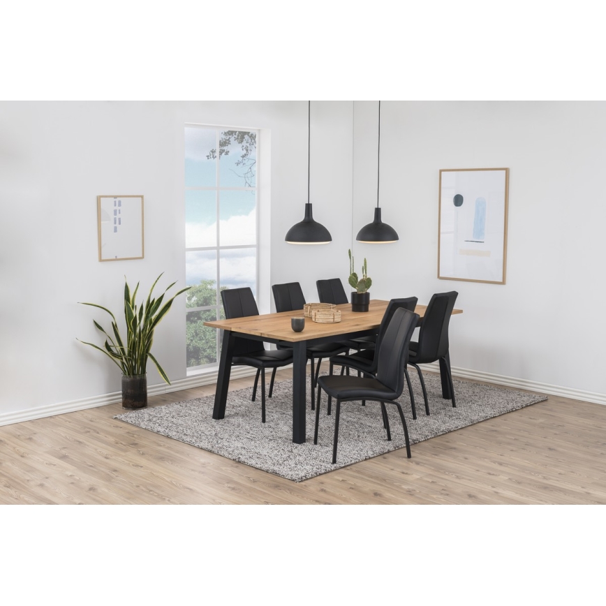 Καρέκλα τραπεζαρίας AMAL 1 τμχ μαύρο