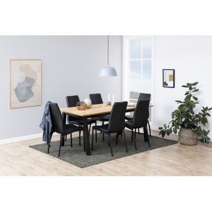 Καρέκλα τραπεζαρίας AMAL 1 τμχ μαύρο