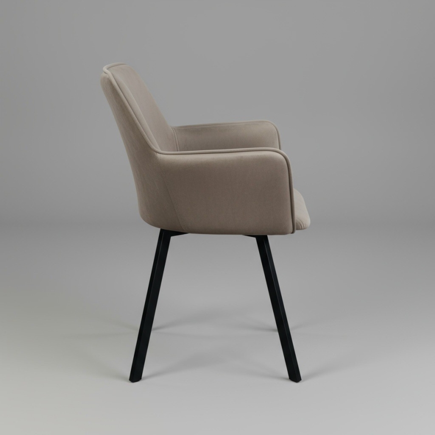 Καρέκλα τραπεζαρίας AMELIA σε απόχρωση ταουπέ