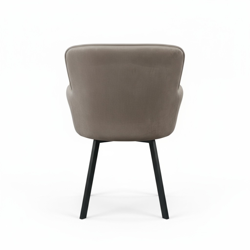 Καρέκλα τραπεζαρίας AMELIA σε απόχρωση ταουπέ