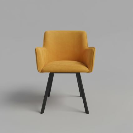 Καρέκλα τραπεζαρίας AMELIA πορτοκαλί