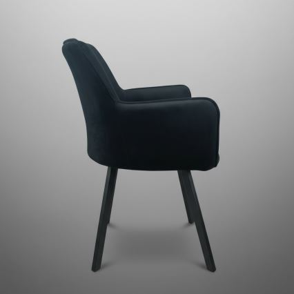 Καρέκλα τραπεζαρίας AMELIA μαύρη