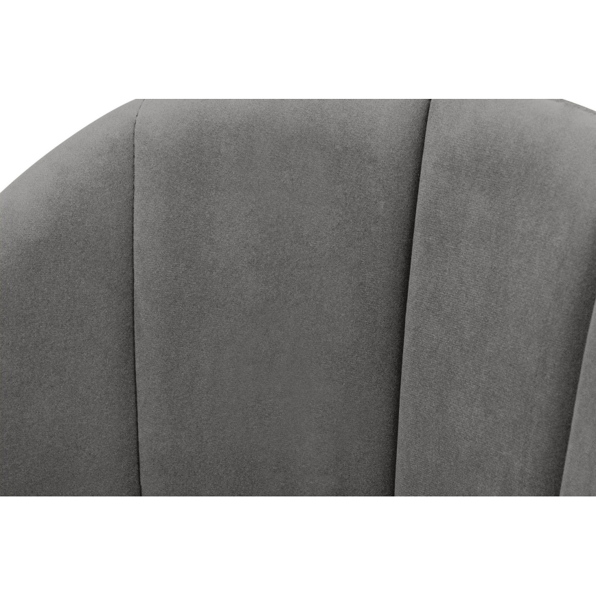 Καρέκλα τραπεζαρίας BOVIO 86x48 εκ. γκρι/οξιά