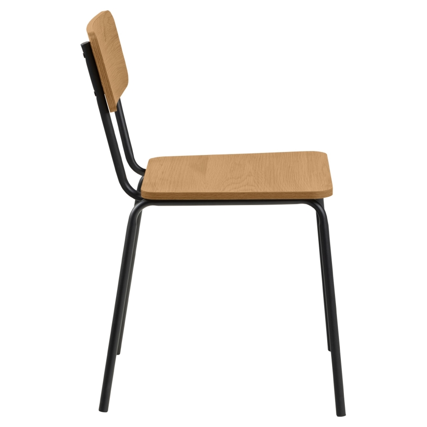 Καρέκλα τραπεζαρίας CARYS 1 τμχ δρυς