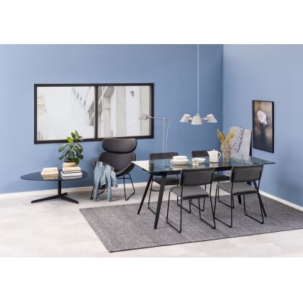 Καρέκλα τραπεζαρίας COLE 1 τμχ σκούρο γκρι