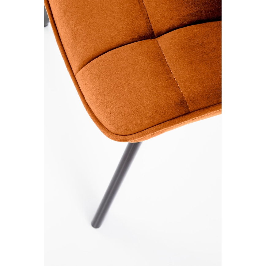 Καρέκλα τραπεζαρίας COMORO, 1 τεμ., σε απόχρωση κανέλας