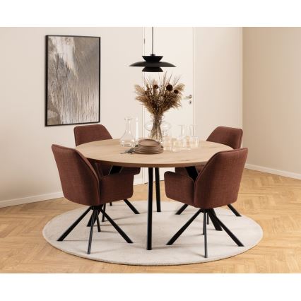 Καρέκλα τραπεζαρίας ESME 1 τμχ πορτοκαλί