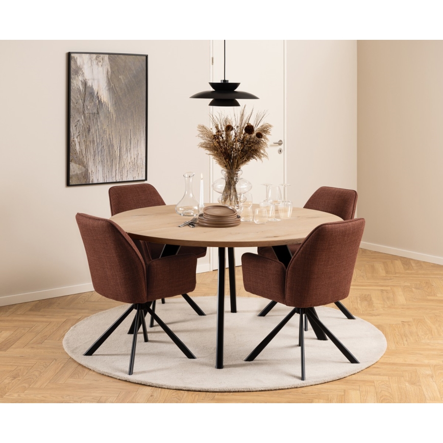 Καρέκλα τραπεζαρίας ESME 1 τμχ πορτοκαλί